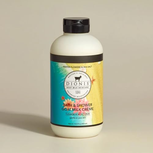 Dionis natural ingredients graphic communicates nourishing goat milk benefits