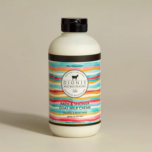 Dionis Sea Treasures cleansing scene with soft foam and lather.
