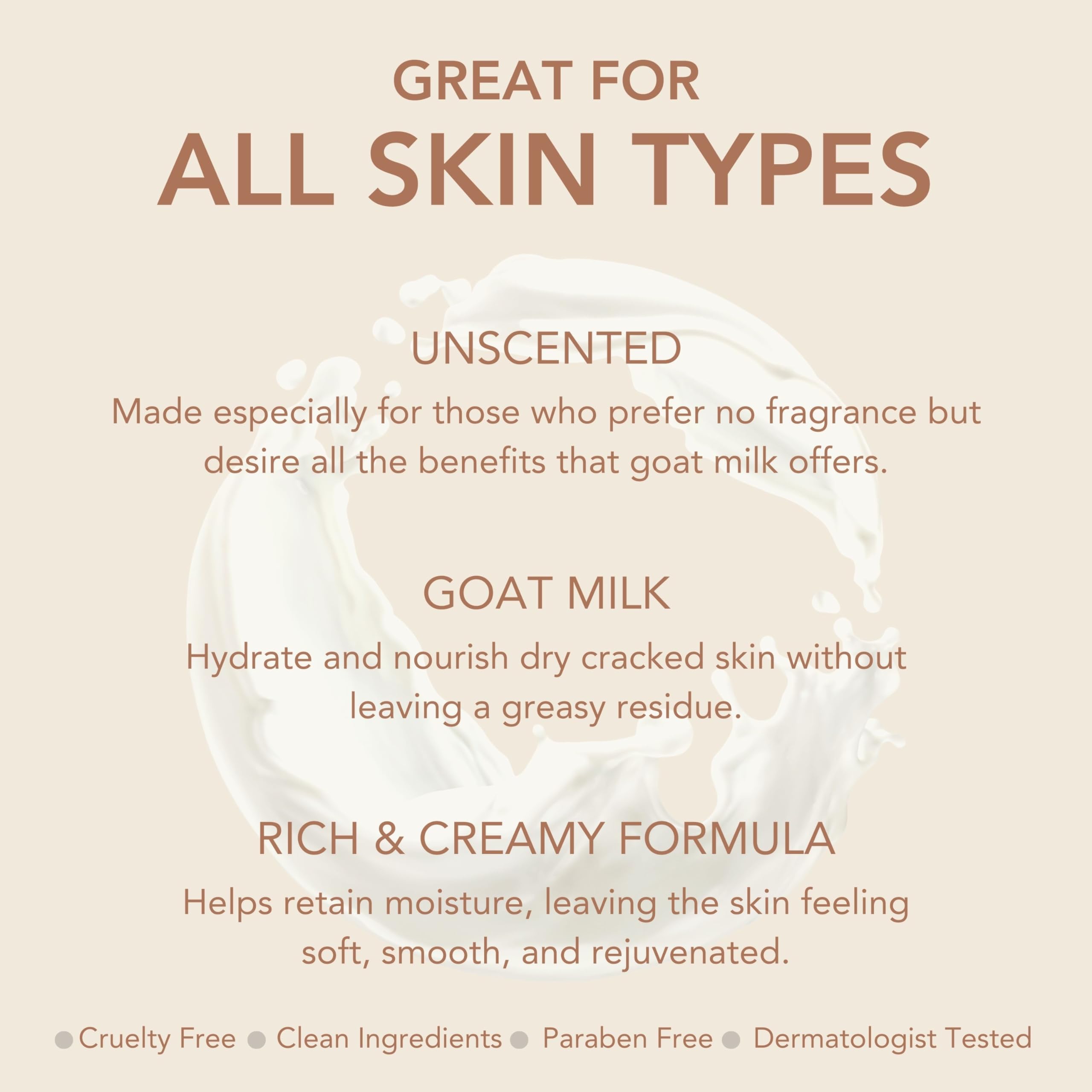 Dionis unscented option provides sensitive skin comfort.