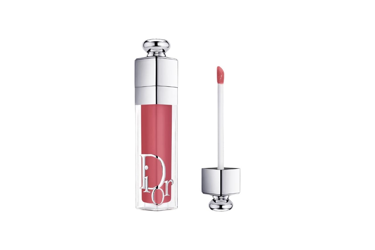 Dior Addict Lip Maximizer Rosewood packaging highlights luxury design and enduring hydration.