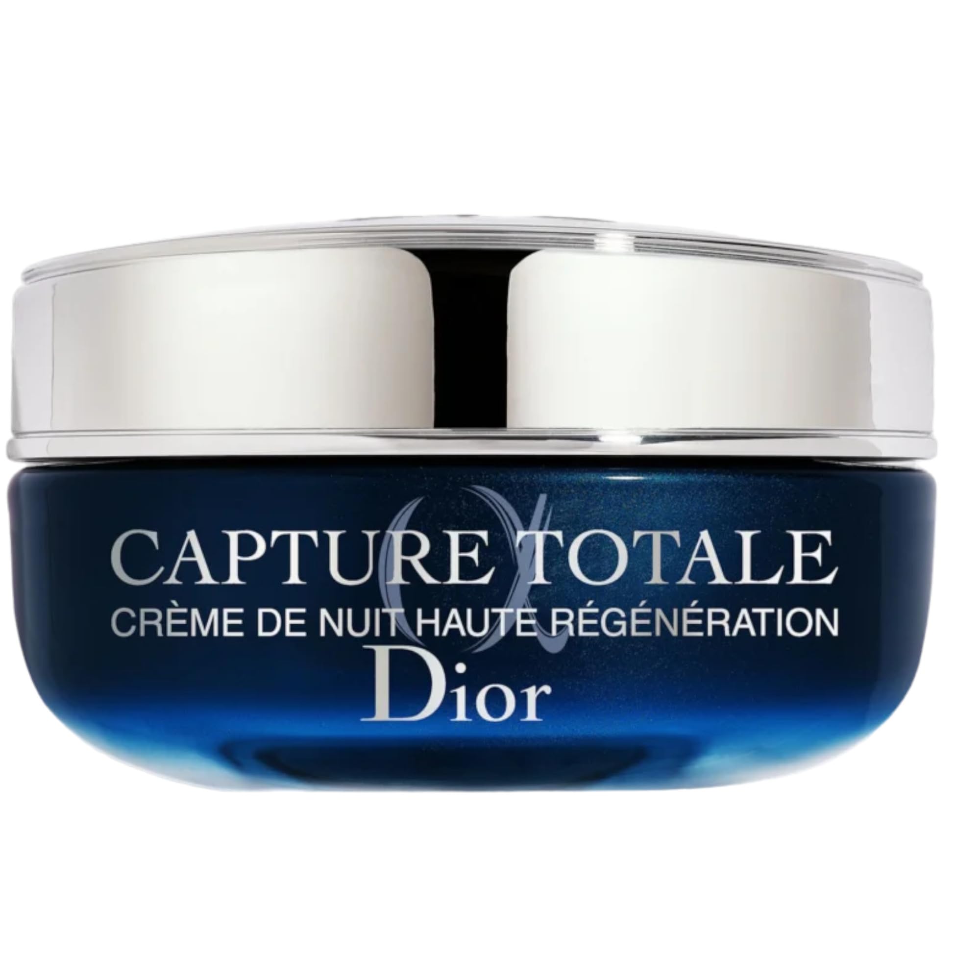 Dior Capture Totale Intensive Restorative Night Creme jar, luxurious overnight nourishment for face and neck