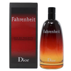 Dior Fahrenheit for Men label close-up, premium craftsmanship enhances gifting appeal.