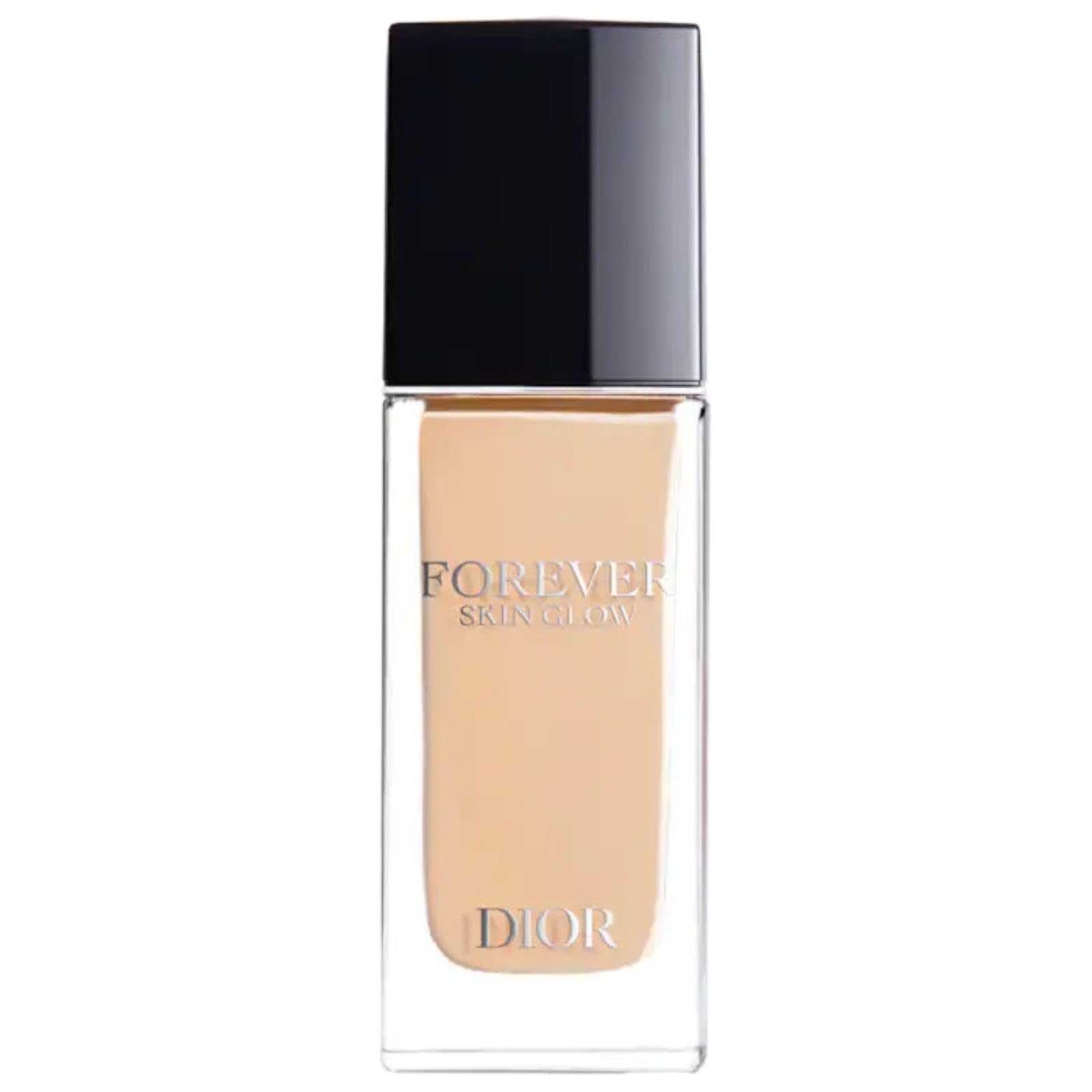 Dior Forever Skin Glow bottle front showing radiant hydration with SPF 15