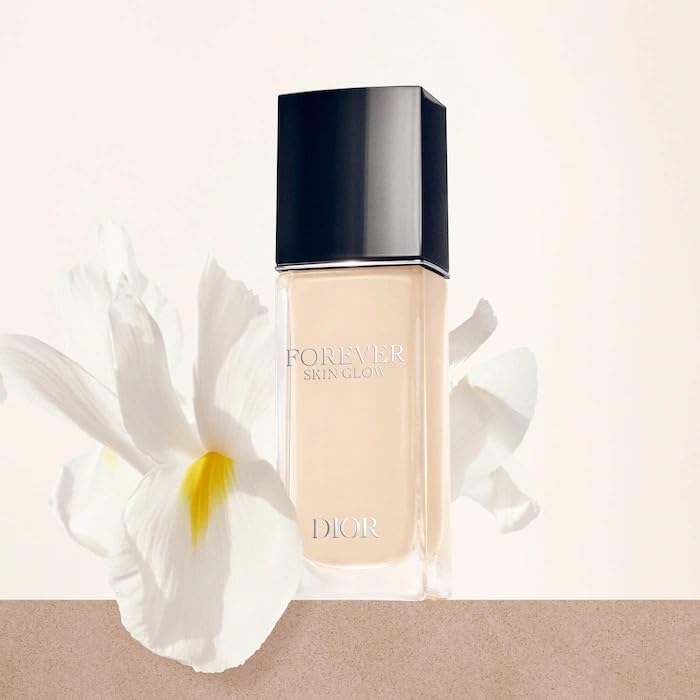 Close-up of Dior Forever Skin Glow packaging highlighting premium design