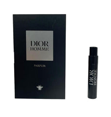 Dior Homme Parfum travel spray vial for men, portable luxury fragrance on the go.