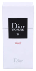 Dior Homme Sport splash-bottle captures versatile fragrance use.