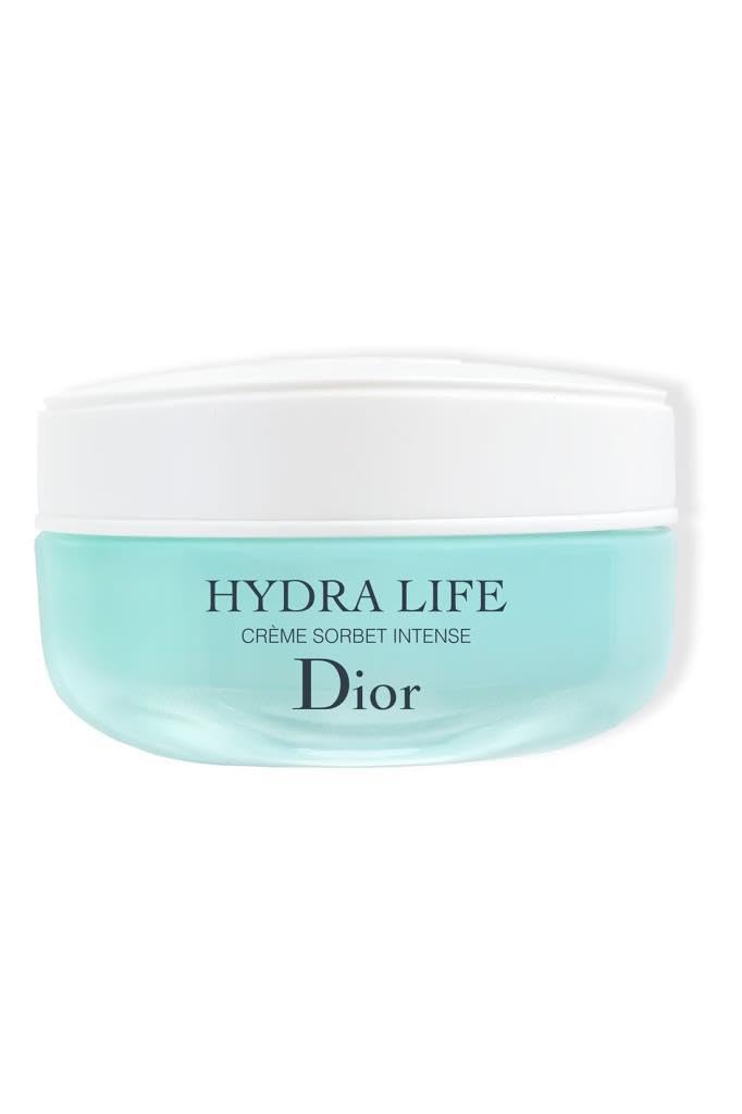 Dior Hydra Life Intense Sorbet Creme bottle on a clean surface for luxurious hydration