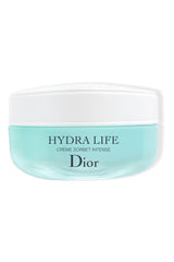 Dior Hydra Life Intense Sorbet Creme bottle on a clean surface for luxurious hydration