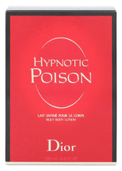 Dior Hypnotic Poison lotion texture close-up suggests rich formula for nourished skin.