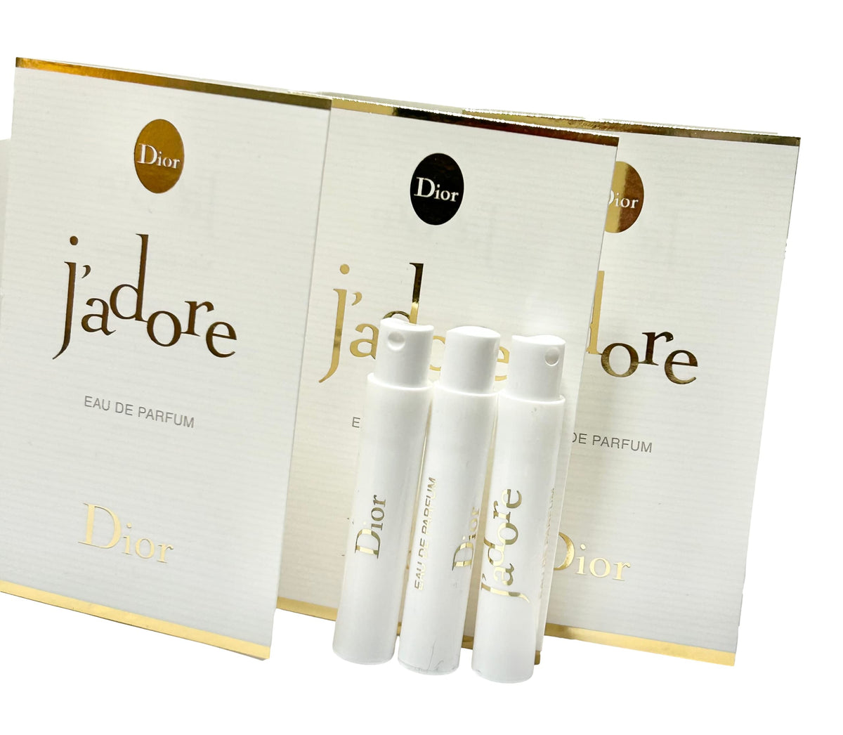 Dior J'adore sample bottle 1.2 ml for on-the-go fragrance testing