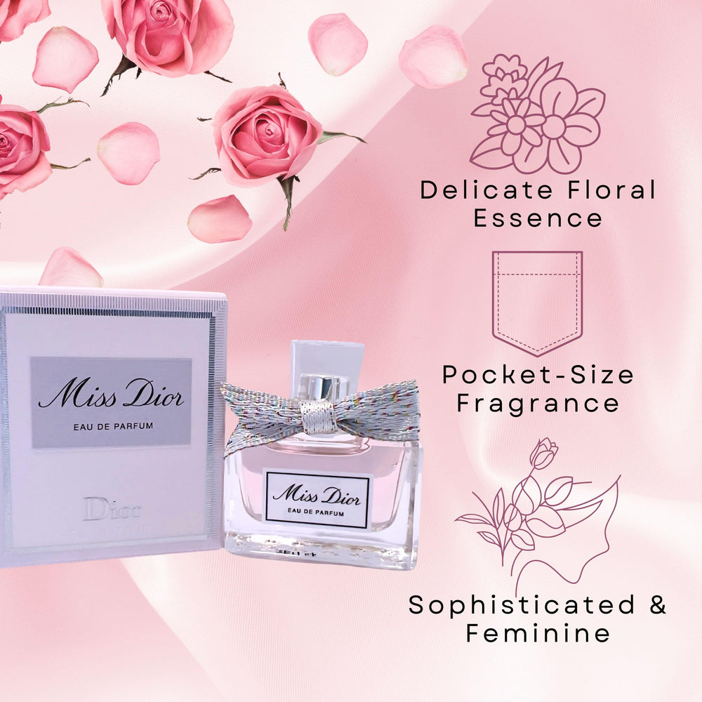 Dior Miss Dior Blooming Bouquet label close-up signals authentic branding and premium quality.