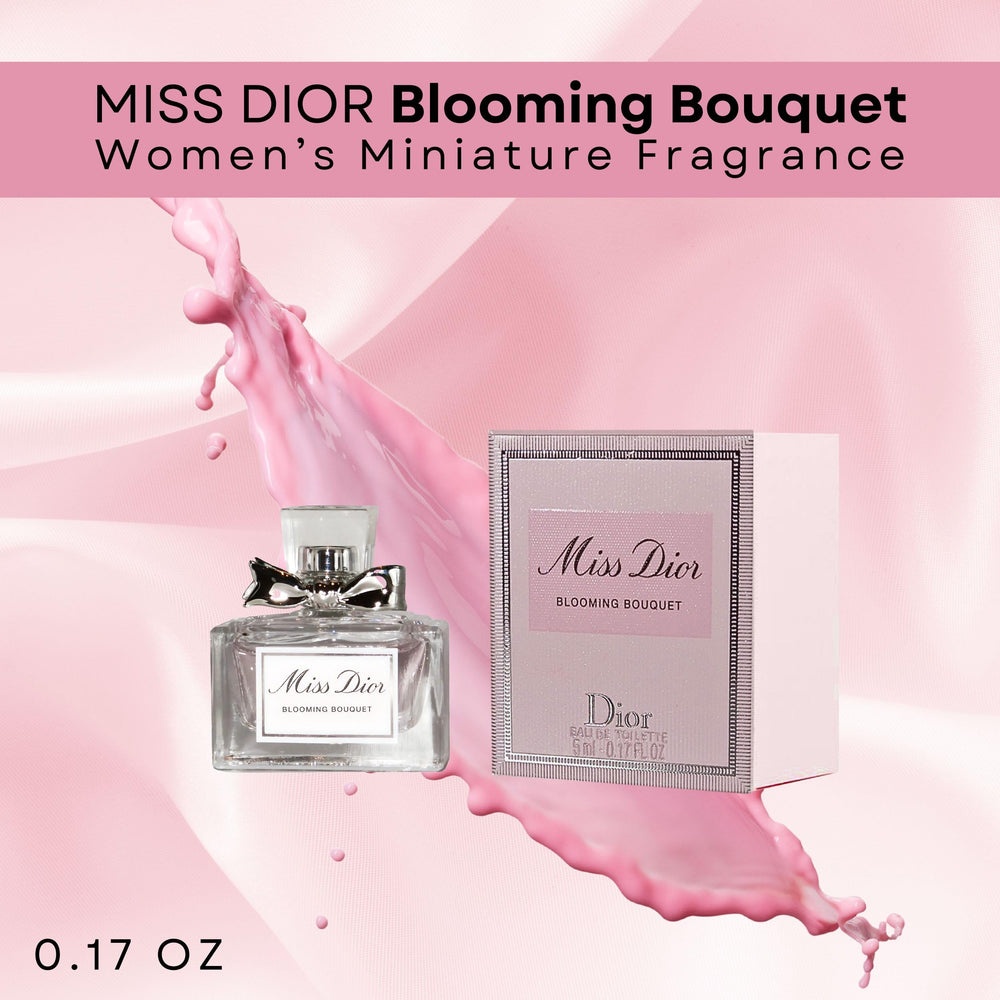 Dior Miss Dior Blooming Bouquet spray highlights delicate petals suitable for daytime events.