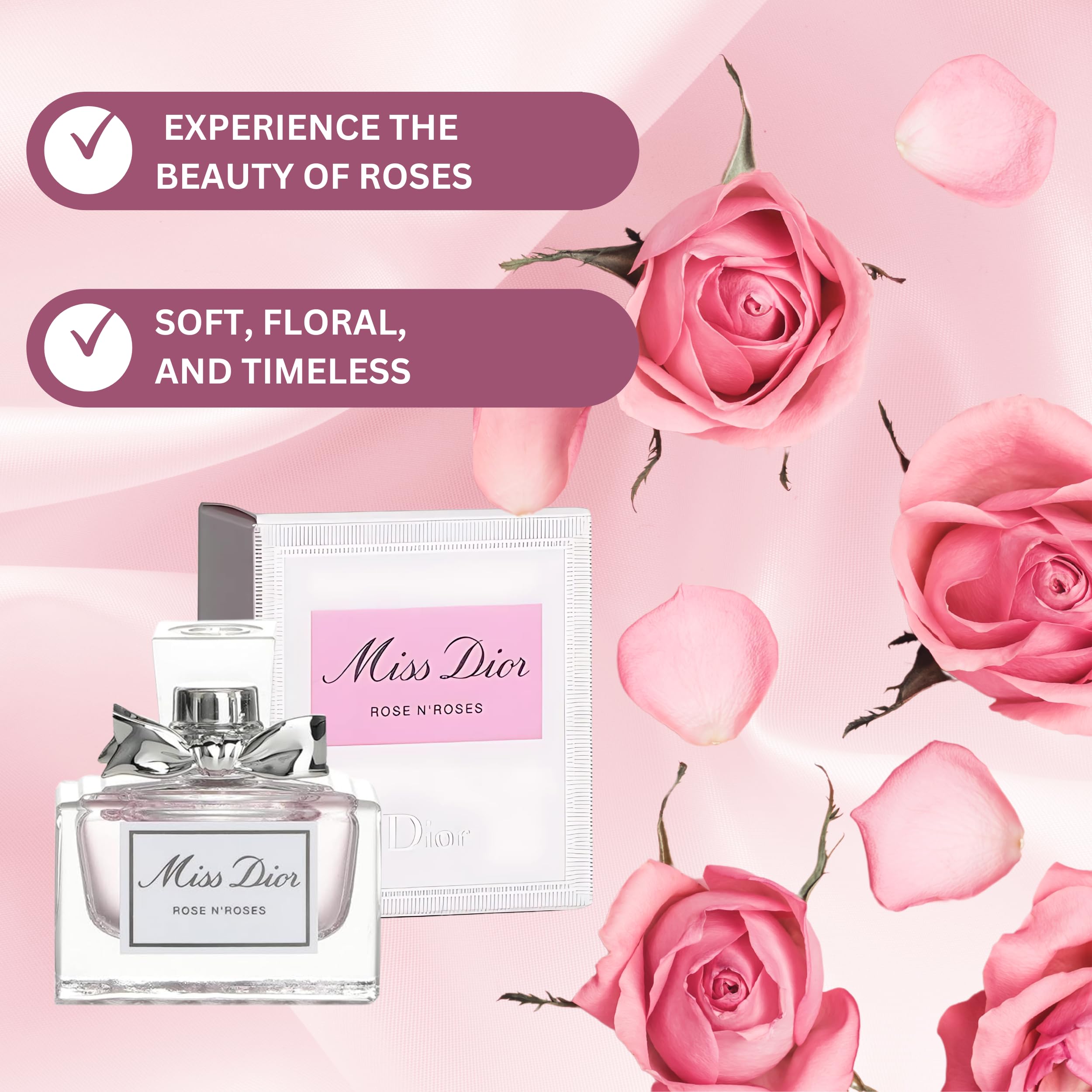 Compact 5ml Miss Dior EDT is travel-friendly and easy to sample.