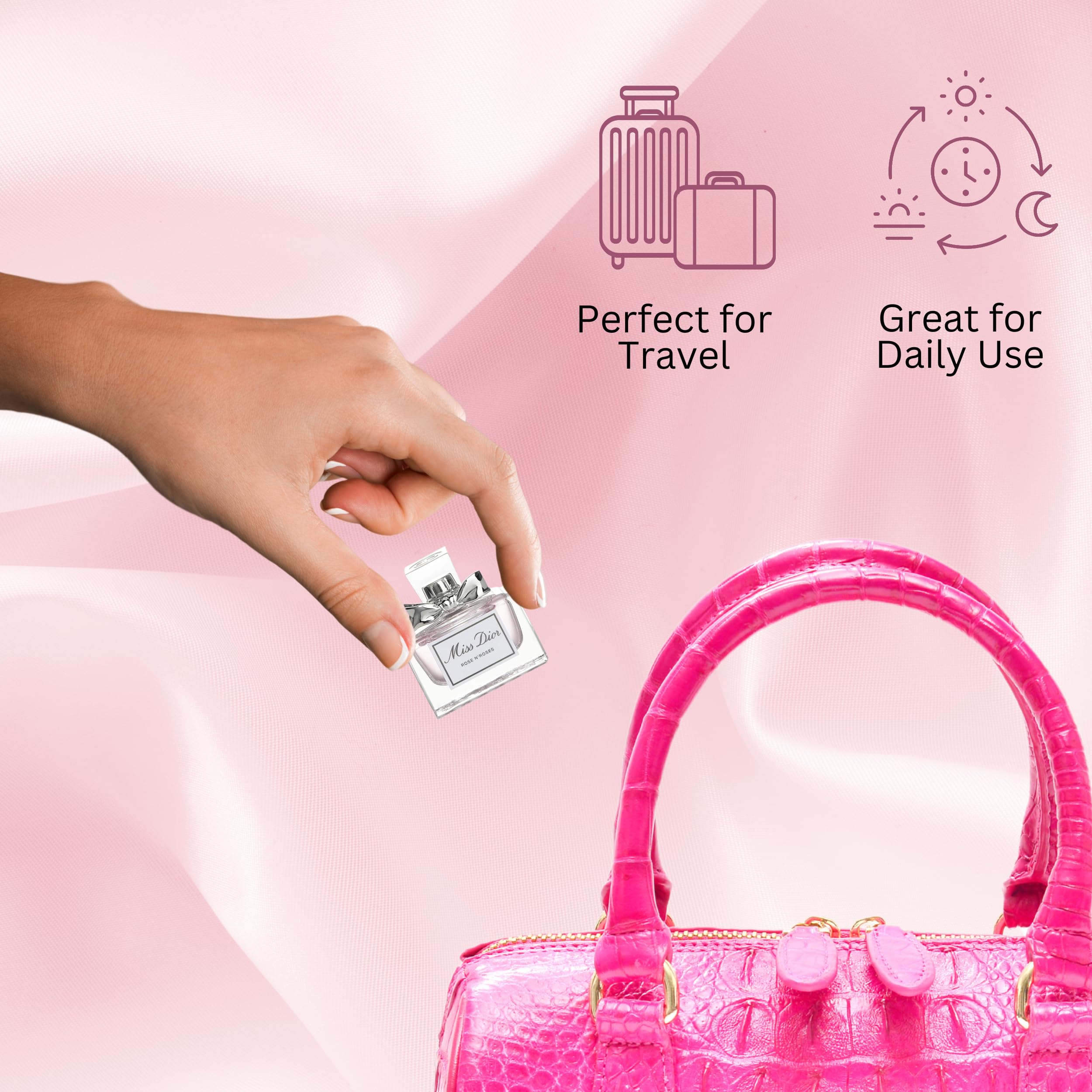 Miss Dior Rose N' Roses evokes a blooming garden mood for romance.