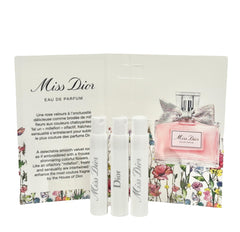 Dior Miss Dior 1ml scent vials, compact for on-the-go testing