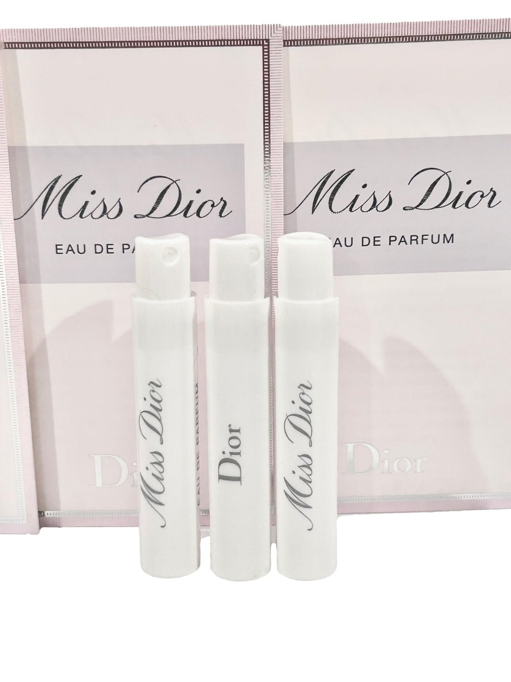 Dior Miss Dior travel size packaging, ideal for trips