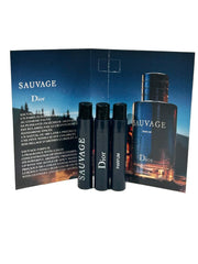 Dior Sauvage vial cap and label for easy recognition.