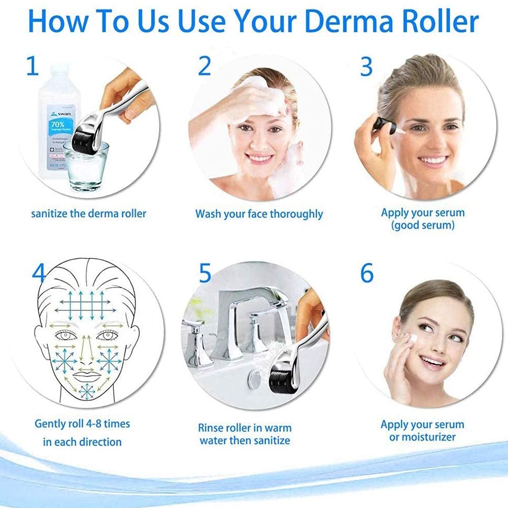 Diougens Lee derma roller compact design ideal for on-the-go grooming