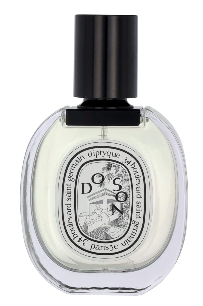 Diptyque Do Son bottle-cap close-up ideal for evening wear and moments of romance.