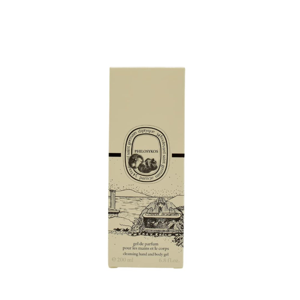 Diptyque hand body gel dispense demonstrates easy access for cleansing