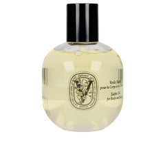 Diptyque Satin Oil for Body and Hair nourishes skin and hair with delicate fragrance.