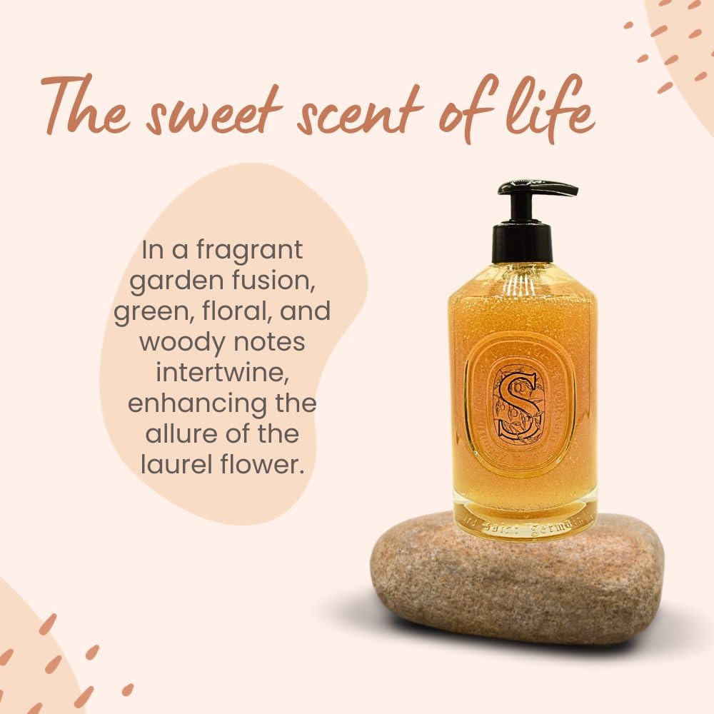 Olive-stone particles in Diptyque Solution Exfoliating Hand Wash deliver gentle texture.