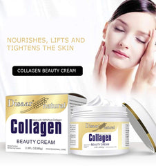DISAAR Beauty Collagen Cream applied on face and neck for smoother skin