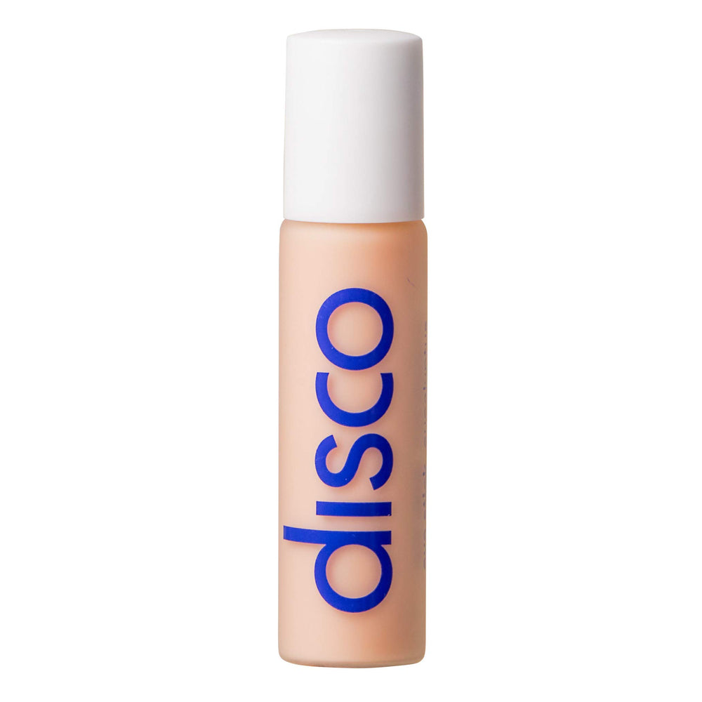 Disco Men's Eye Bag Treatment packaging showcases portable, travel-ready eye care.