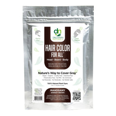 Discovery Naturals Brown Henna Kit powder 100g for at-home color application