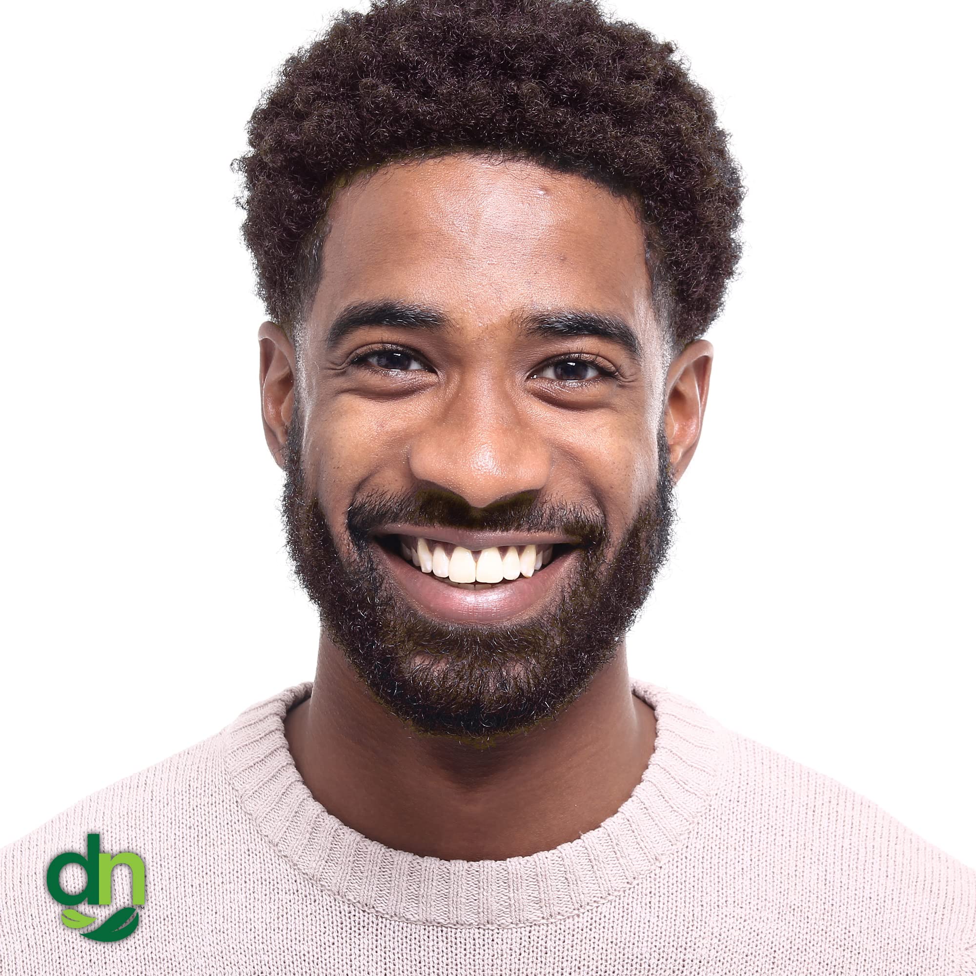 Discovery Naturals gray hair blending on beard and scalp