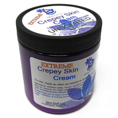 Diva Stuff Extreme Crepey Skin bottle close-up for daily hydration.