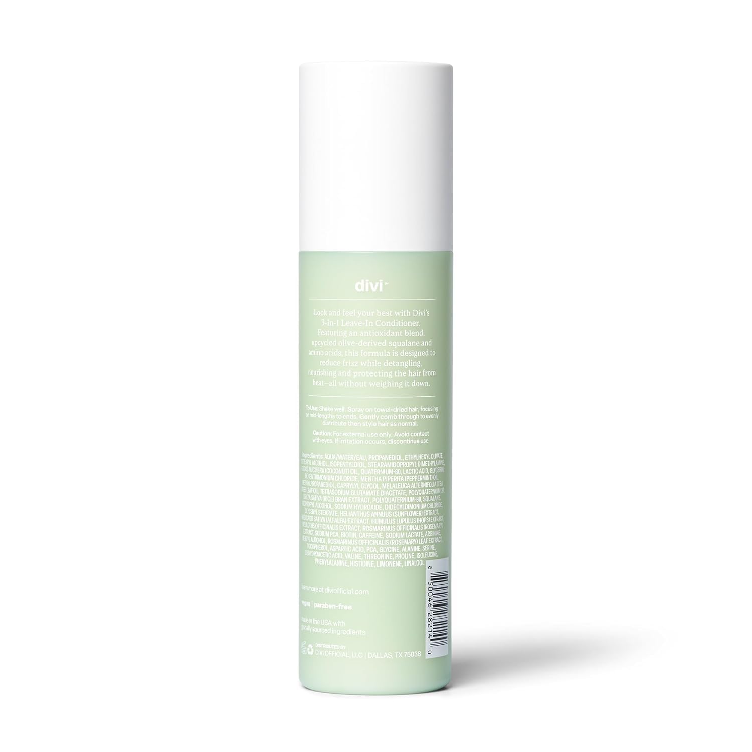 Divi color-safe formula suitable for all hair types