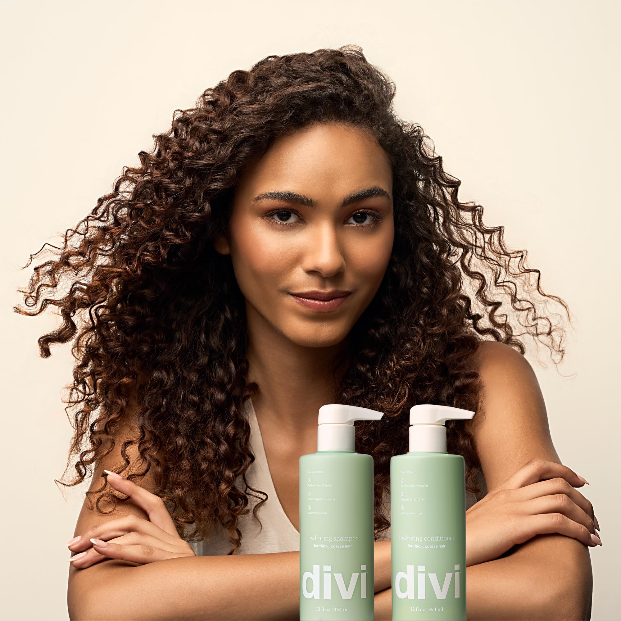 Divi Hydrating Conditioner packaging shown