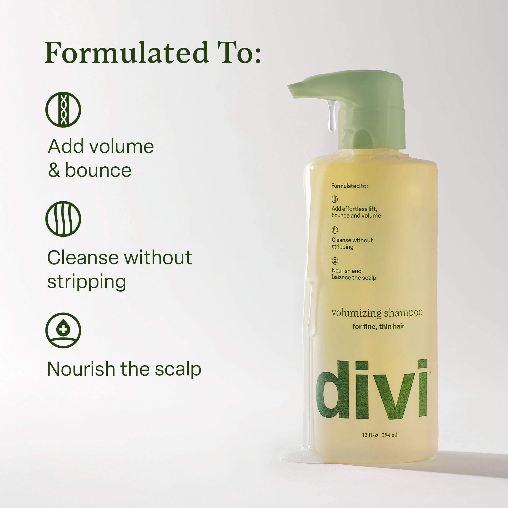Divi Major Volume Bundle lab test visuals showing up to 2.8x volume