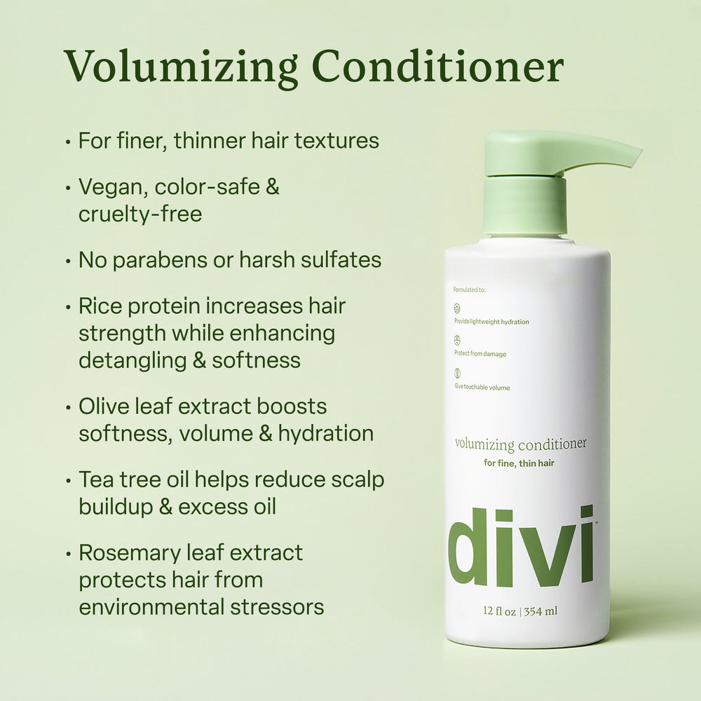 Divi Major Volume Bundle daily-use routine for fuller, movable hair