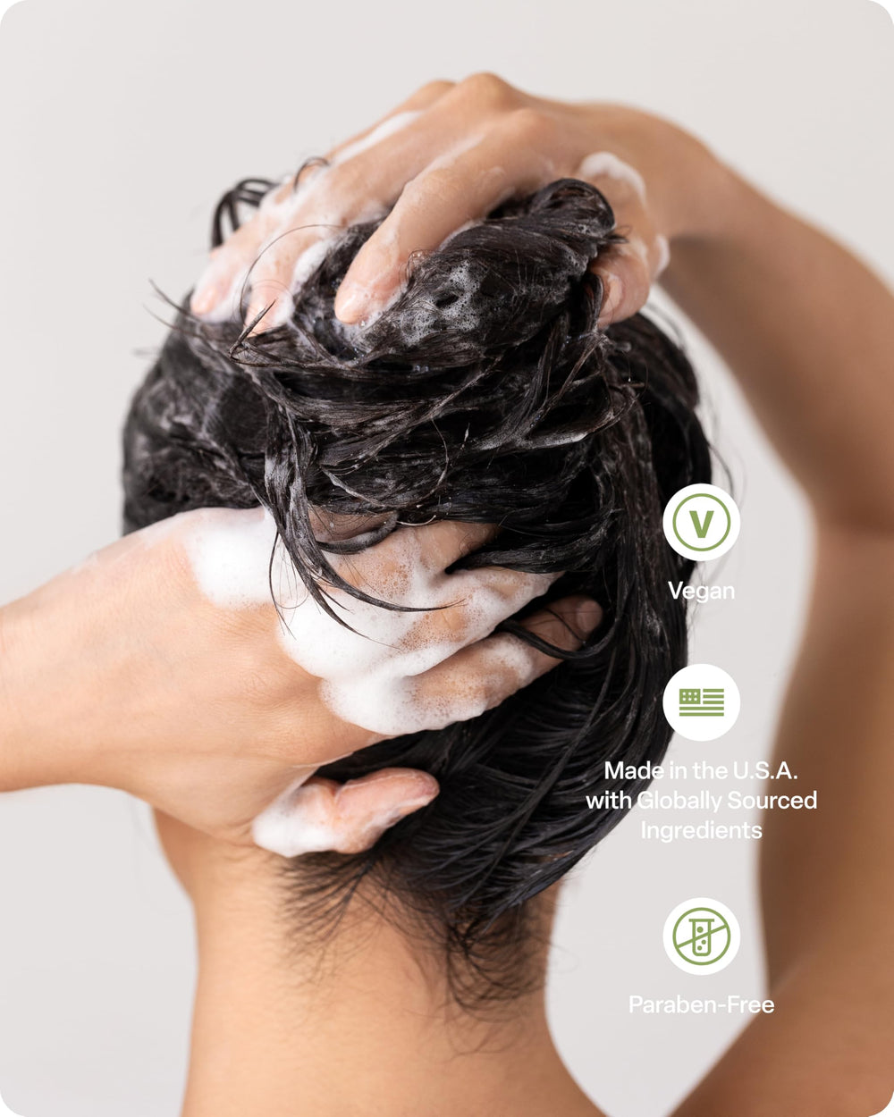 Divi Mini Conditioner label close-up reinforces gentle, sulfate-free ingredients.