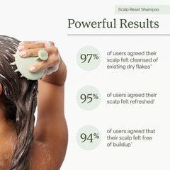 Divi Oil control formula close-up balancing scalp moisture