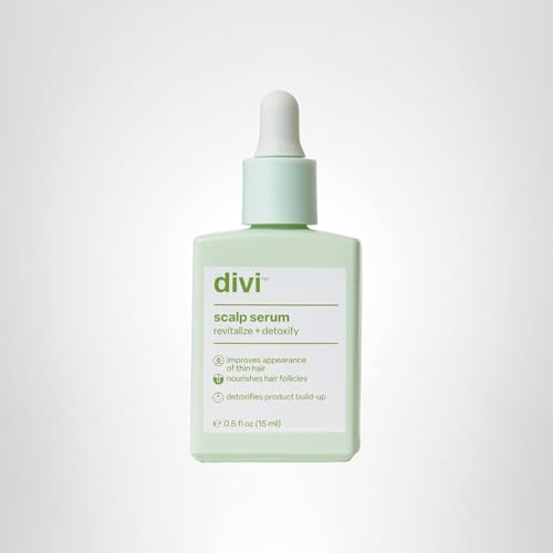 Divi Scalp Serum elegant packaging closeup