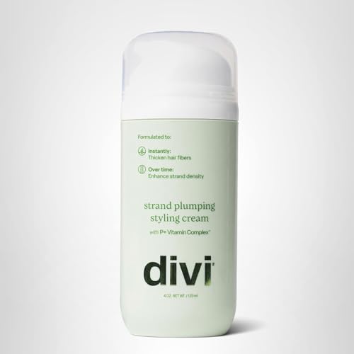 Divi Strand Styling Cream styled finish looks sleek and manageable.