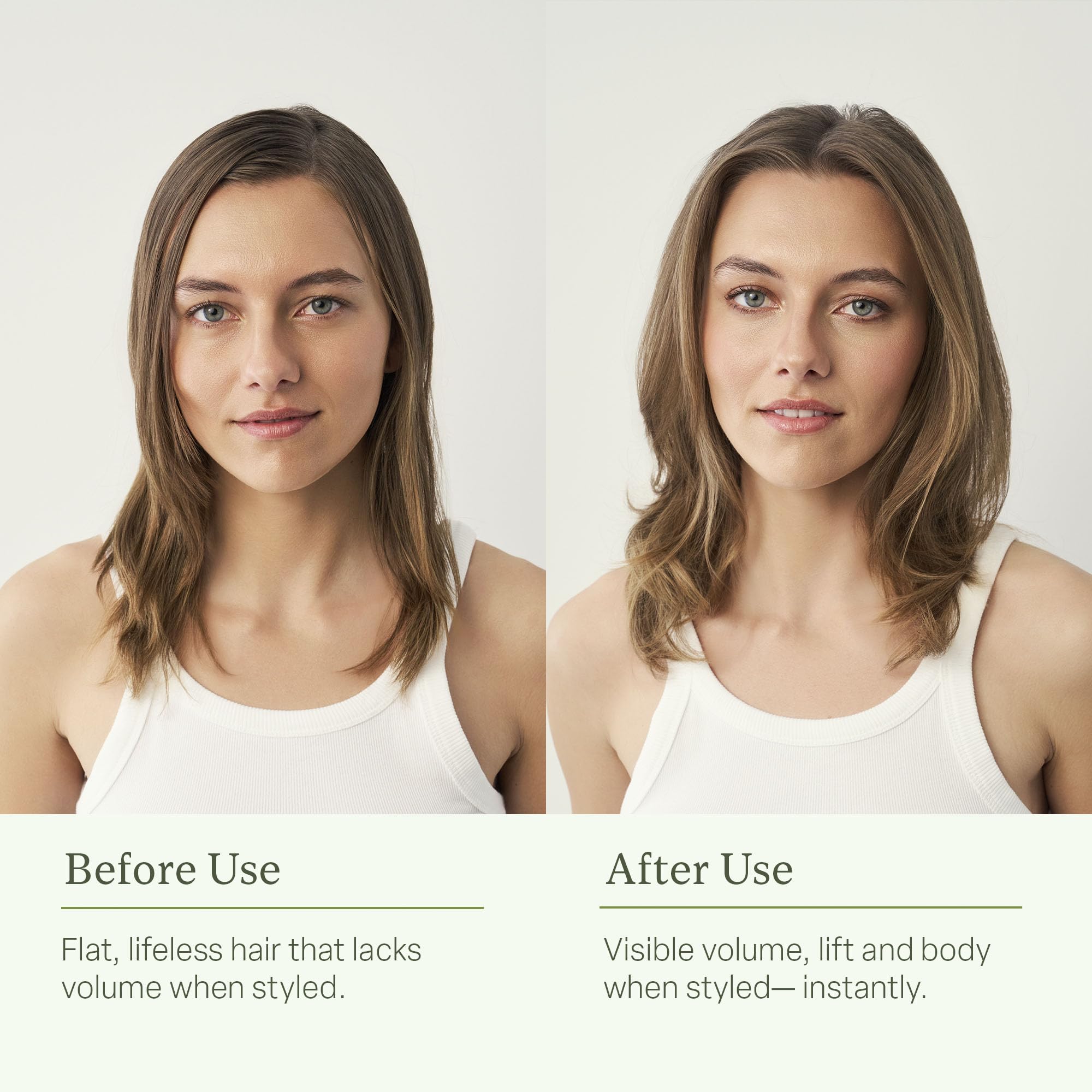 Divi Strand Styling Cream adds gloss and tames frizz for a smooth finish.