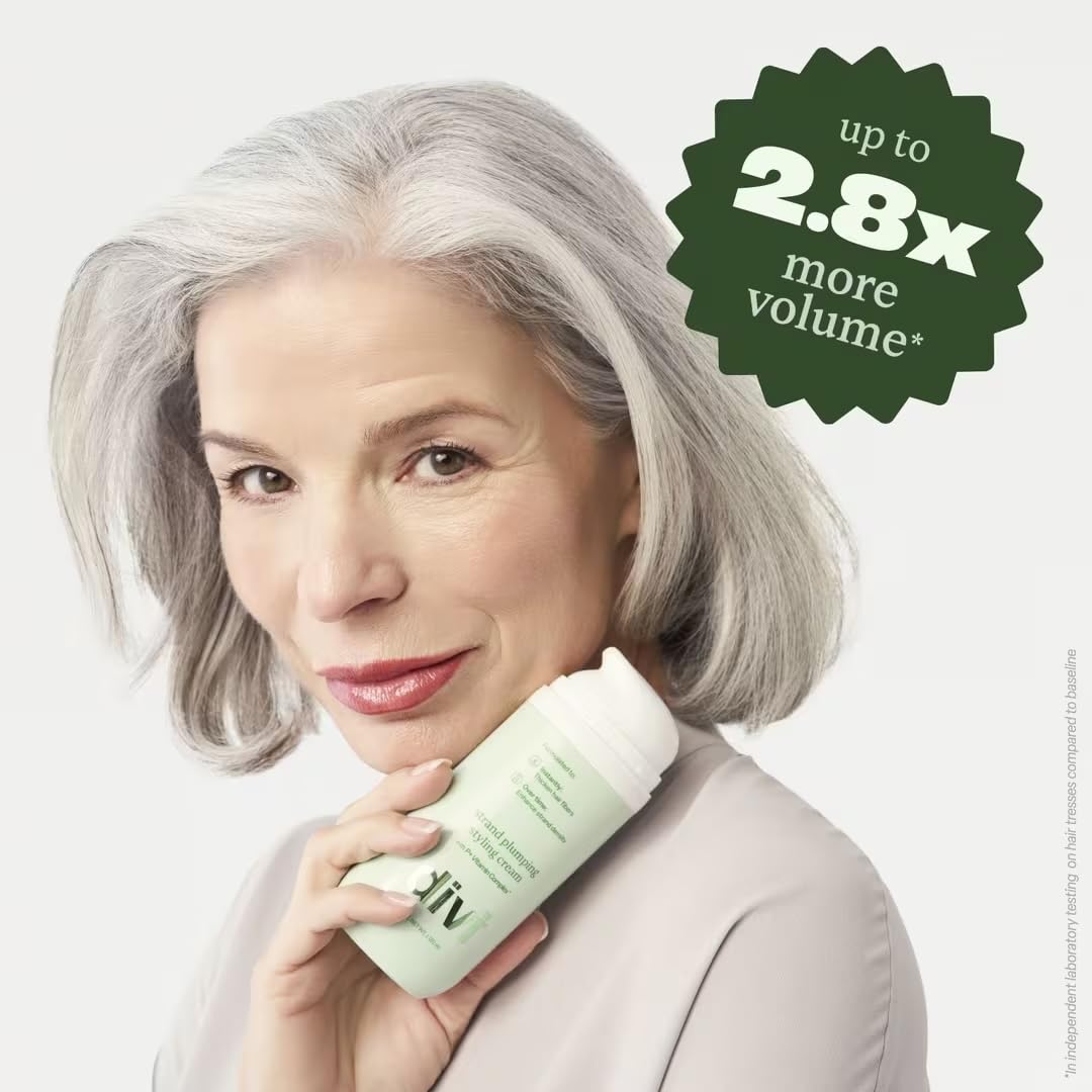 Divi Strand Styling Cream pump dispenser highlights precise dosing for consistent lift.