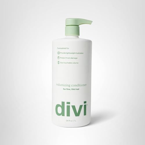 Divi volumizing conditioner proudly made in the USA with vegan formula.