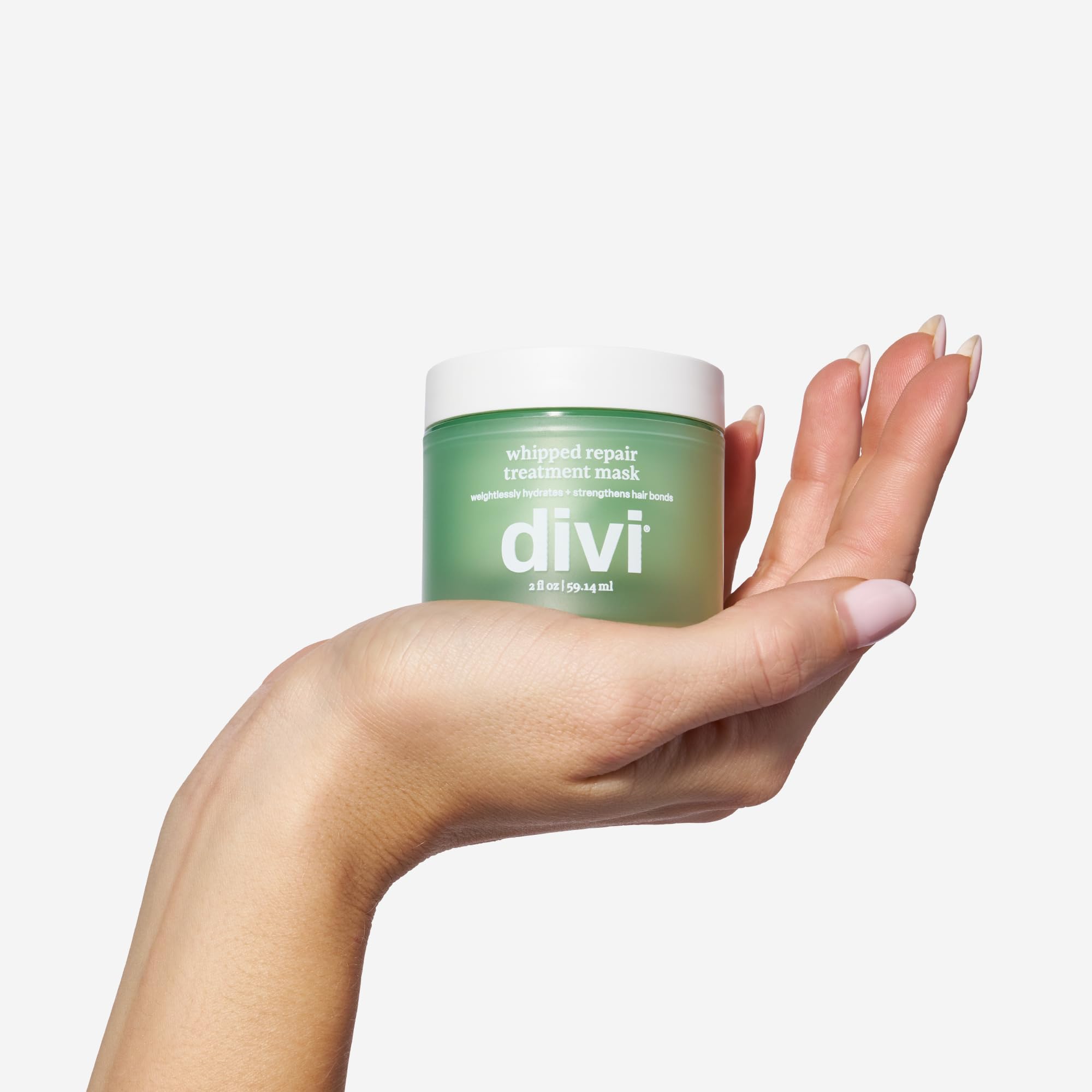 Divi Whipped Repair Mask suitable for color-treated hair care.