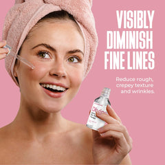 Close-up of glycolic acid peel texture, lightweight and fast-penetrating