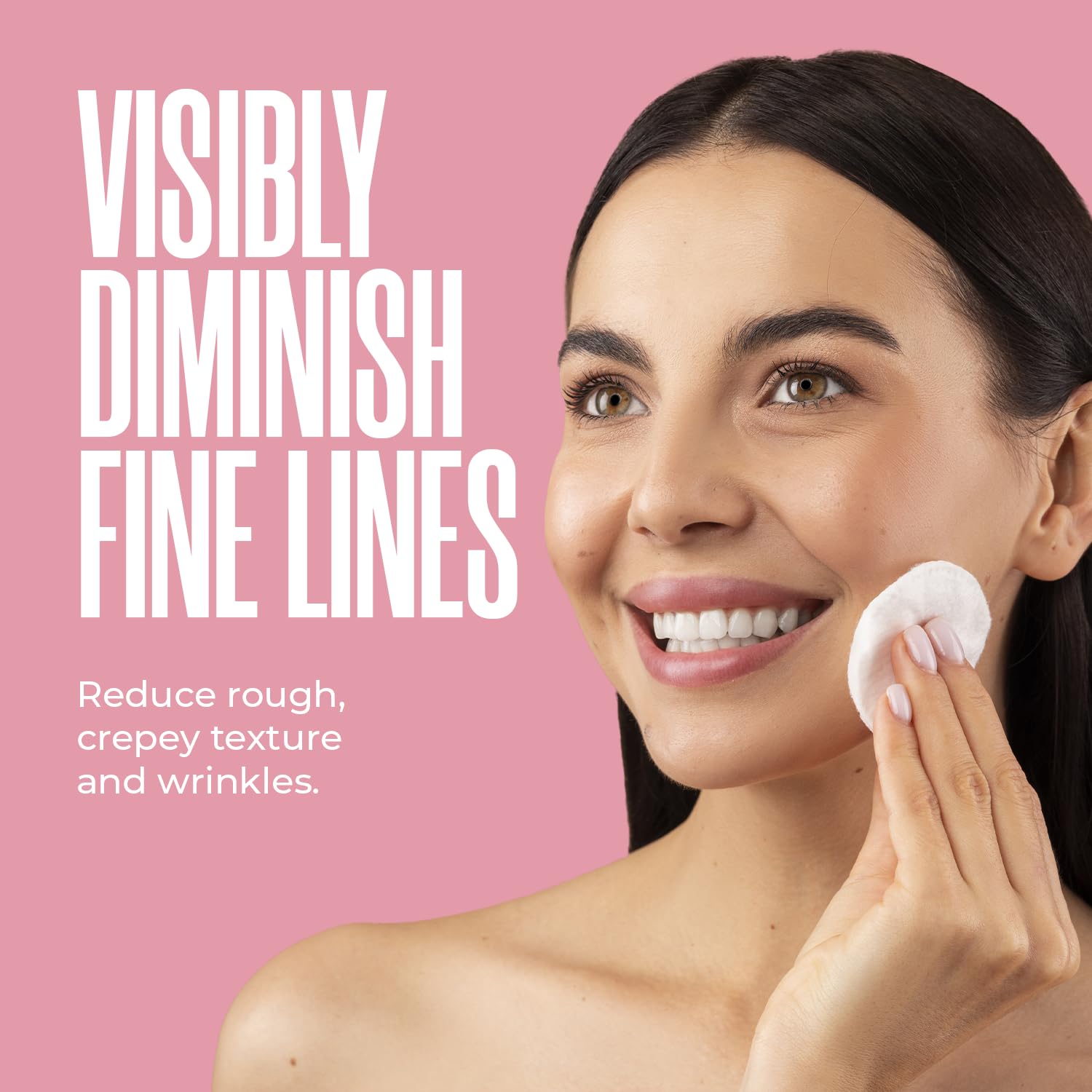 Tampon acide glycolique Divine Derriere - texture professionnelle.