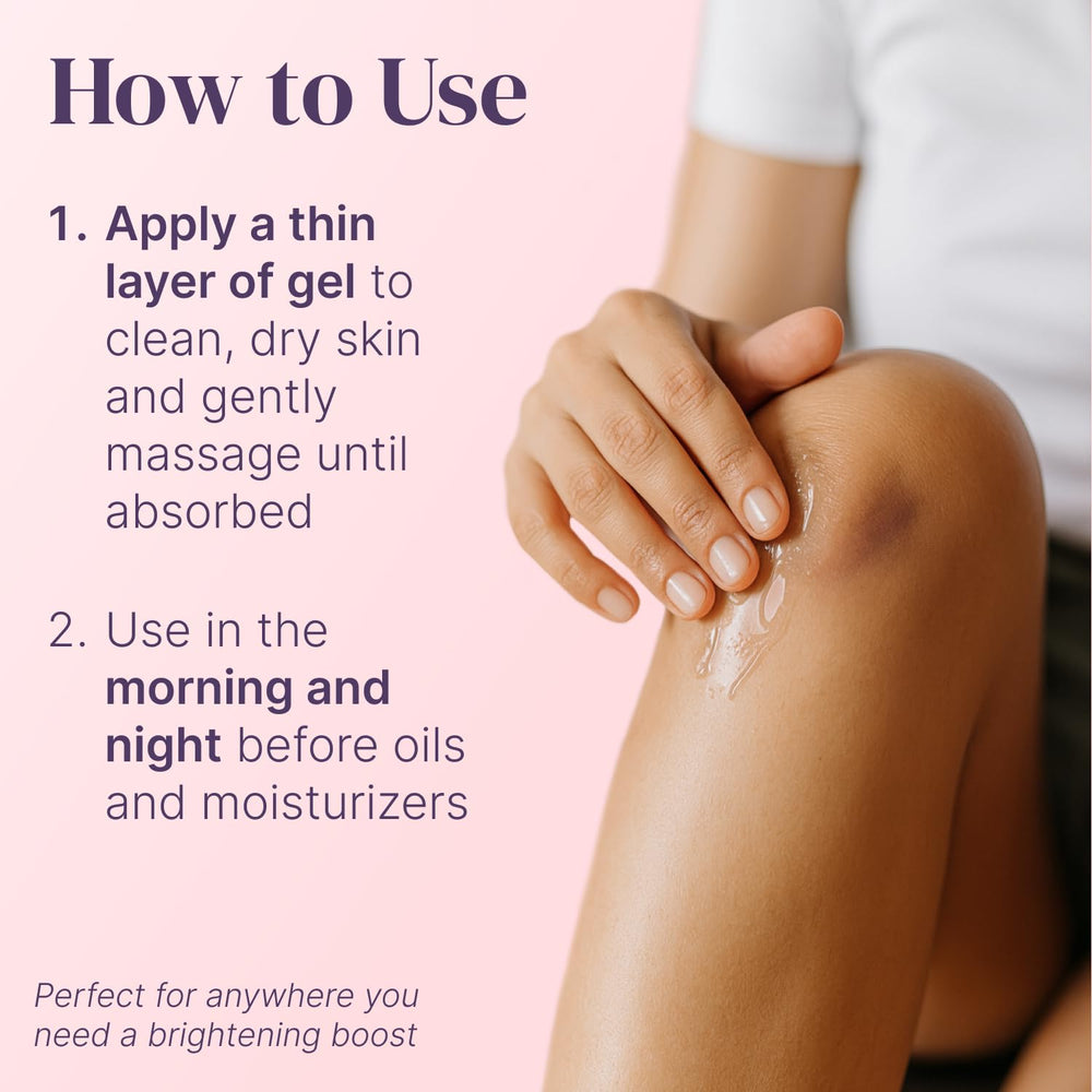 Divine Derriere peptide complex focus emphasizes soothing, radiant-looking skin.