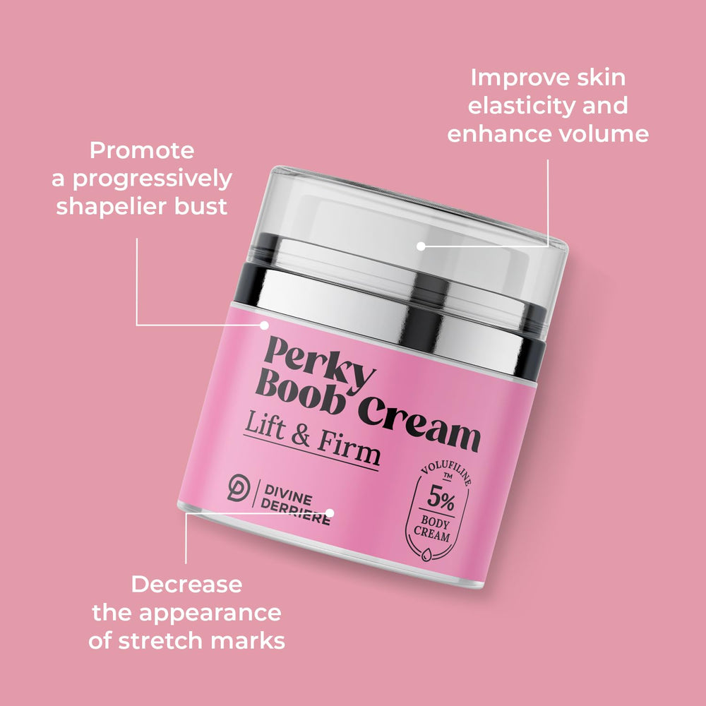 Divine Derriere Perky texture close-up reveals rich, luxurious cream.
