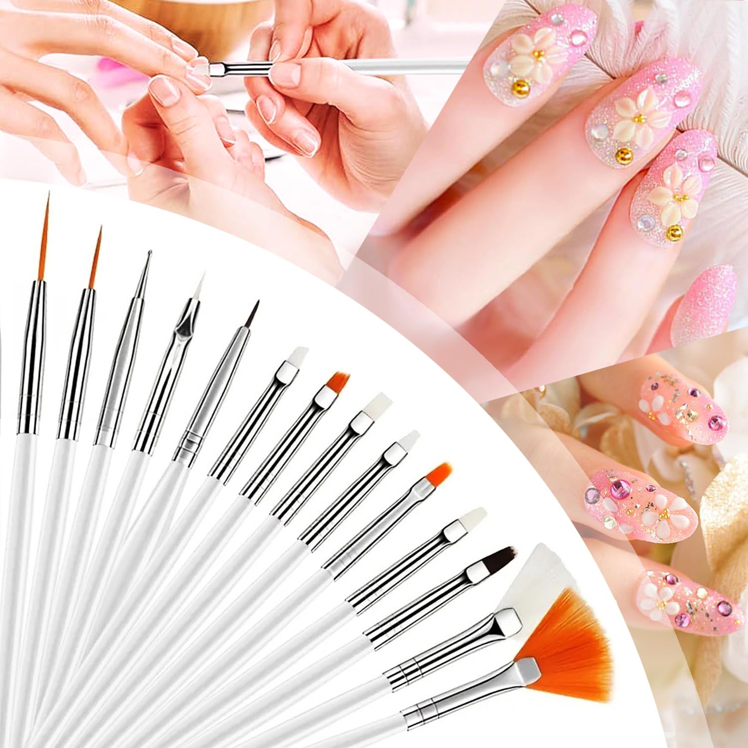 DIYCICO nail art sculpture pen for creating textured nail accents