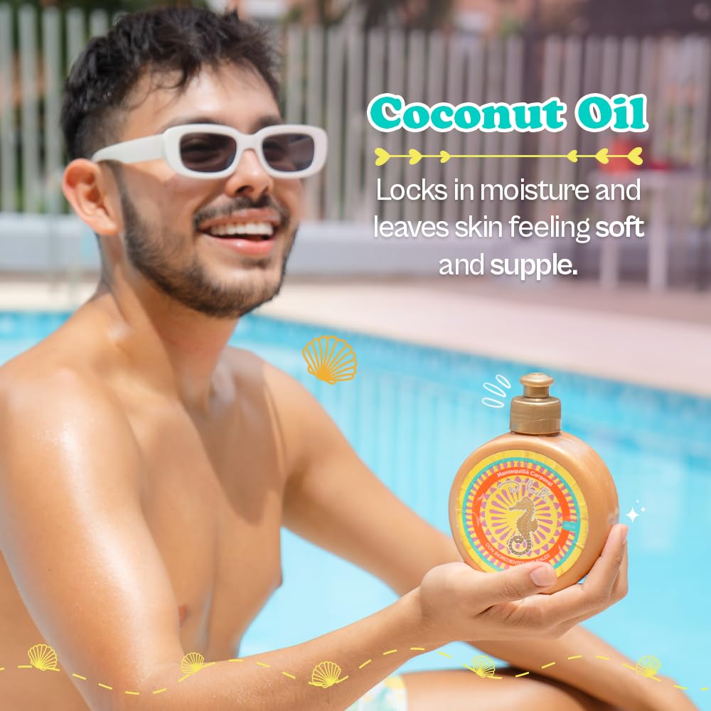 D'Luchi Body Butter applied to skin, delivering a gentle glow and hydration.