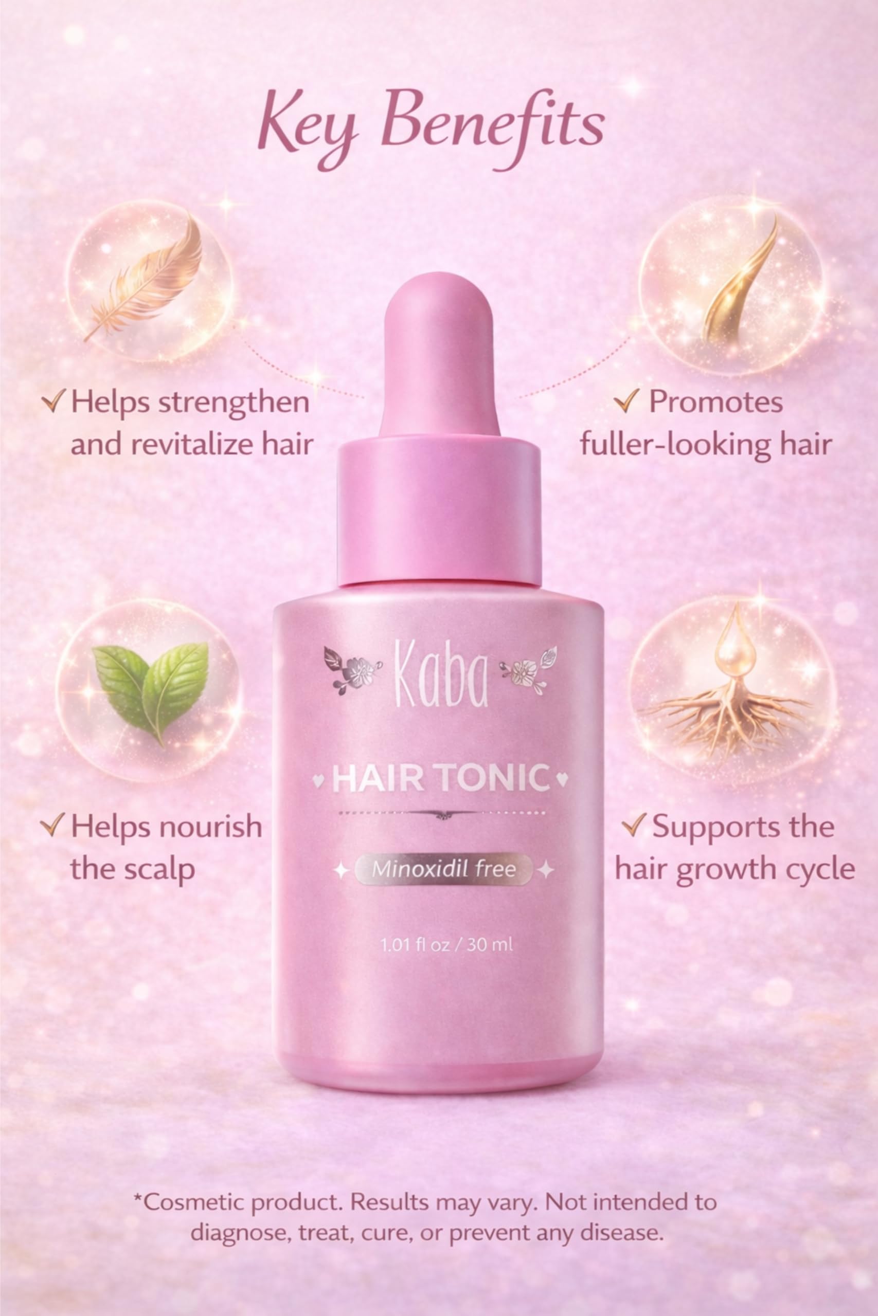 D'Luchi Kaba hair-growth-oil drop on scalp enhances nourishment